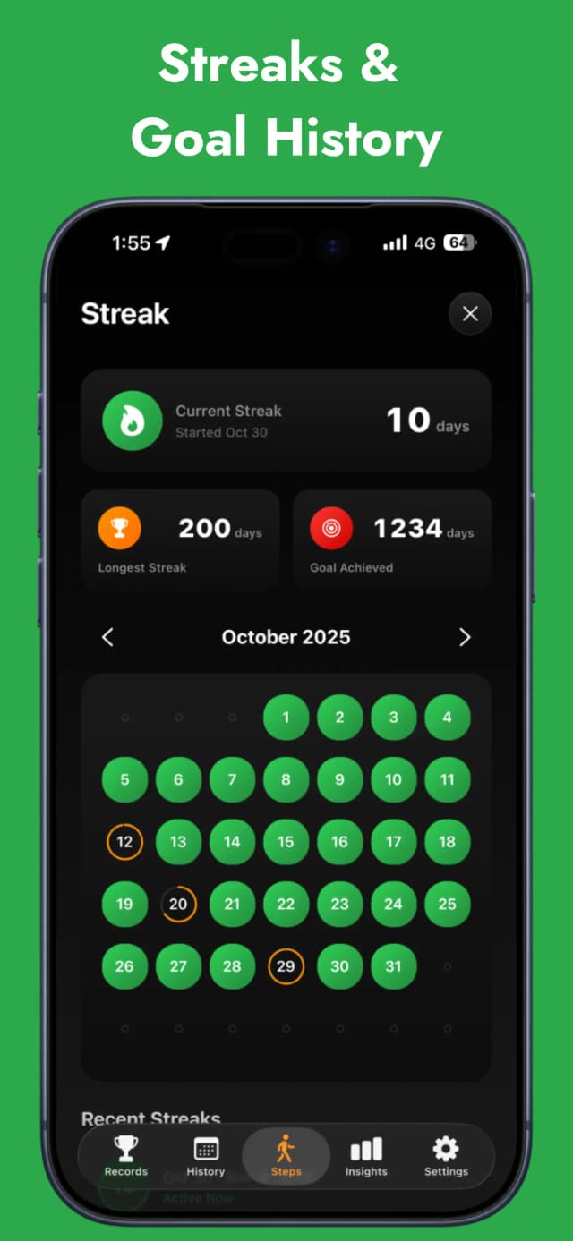 Steps App screenshot 5