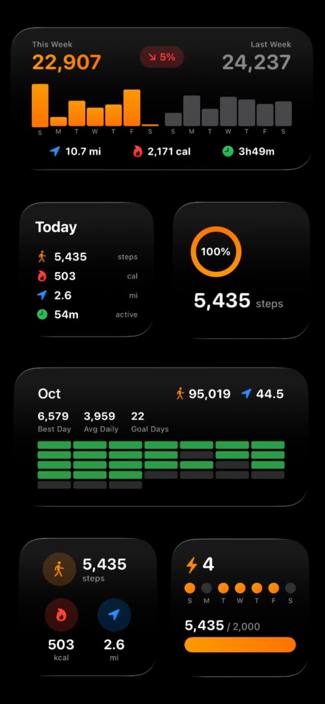Steps App screenshot 8