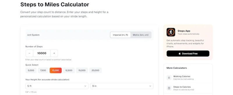 How To Convert Steps Into Distance And Calories